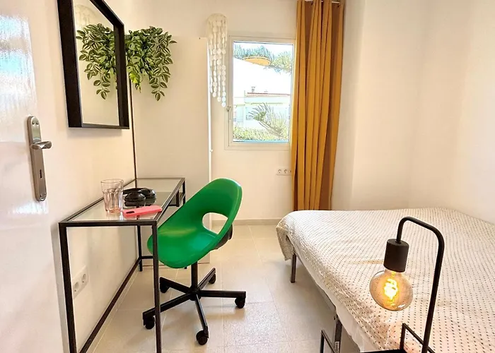 Sunny Terraced Flat In Center Apartman Corralejo